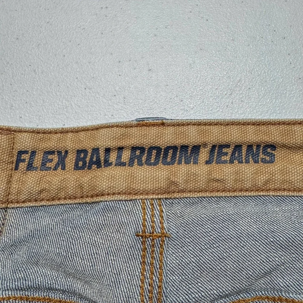 Duluth Trading‎ Co Jeans Mens 32x29 Blue Flex Ballroom Relaxed Straight Denim
